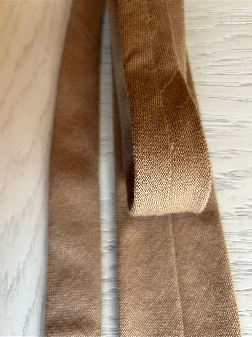 Yves Saint Laurent Beige Abraham and Straus Men’s Tie